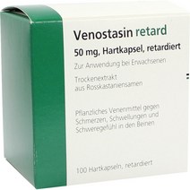 [독일 내수 정품](베노스타신) VENOSTASIN retard 50 mg Hartkapsel retardiert 100St, 1개