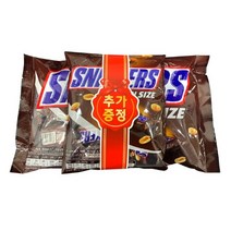 스니커즈 펀사이즈 땅콩 초코바 500g+160g 추가증정