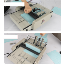 자동 종이 접지기 팜플렛 접는기계 소책자 인쇄 책자 제작 상품설명서 패키지 문서 서류, 3세대(위치 4개)