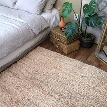 바보사랑 수초 카페트 라탄 핸드메이드 여름 카페트 70X180cm.리빙몽드(무료배송)