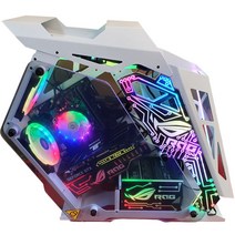 인싸컴 메탈유닛 LED 고사양 게임용pc 배틀그라운드 배그 오버워치 롤 배그컴퓨터, 04. RAM 32GB 변경, 블랙