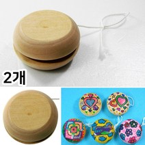 원목 요요 꾸미기 나무 우드 공예 그리기 미술 놀이