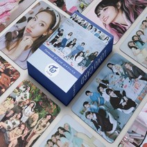 55 장/Kpop TWICE Lomo 카드 새로운 앨범 사랑의 맛 모모 사나 포토 카드 팬 아이돌 선물 엽서 K-팝 카드, TWICE-9