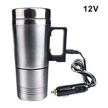 차량용전기포트 커피포트 포트 차량용 휴대용 usb 전기 포트 주전자 물끓이기 스테인레스 스틸 차량 히팅, 01 12V
