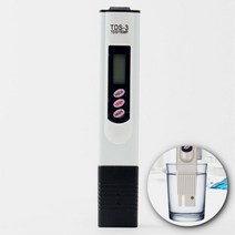 휴대용 간편 지하수 수질 검사 측정기 정수기 어항 생수 가정용 TDS 수돗물 수질검사기트 EC 수조용품