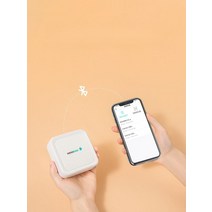 미니포토프린터 메모 무선 즉석 인쇄 블루투스 스마트폰 휴대용, 공식 규격, D.작은 노란 오리