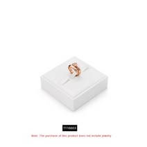 피규어진열대Ciyye 화이트 가죽 주얼리 디스플레이 링 귀걸이 홀더 스토어 카운터 쇼케이스 펜던트 목걸이, 03 TT16603