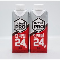 닥터유 드링크 단백질 초코맛, 240ml, 12개