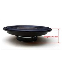 서브우퍼스피커 서브우퍼 IKEY 구매 1pc HiFi 8 인치 2 옴 강력한 오디오 서브 우퍼 더블 보이스 코일 슬림, 01 2x2ohm speaker