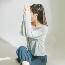[행복한백화점][모어아웃]요가복-썸머 니트 롱 슬리브