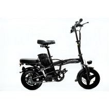 크로스 48V 400W 접이식 전기자전거, Black, K-Cross M23, 18Ah/864Wh/pas40~80Km