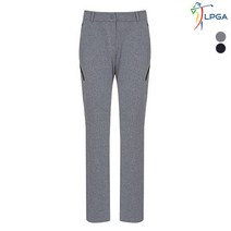 [LPGA골프웨어] 여성 져지웰딩 포인트 오비 이밴드 팬츠(L193PT8