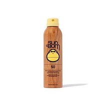 선범 Sun Bum Original SPF 50 선스크린 스프레이 비건 리프 프렌들리옥티녹세이트 옥시벤존 무 비타민 E가 포함된 넓은 스펙트럼 보습 UVA/UVB 6온스 천연, 6 Fl Oz (Pack of 1)