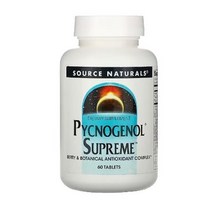 소스내츄럴스 피크노제놀 슈프림 타블렛, 60개입, 1개