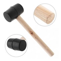 유리망치 흠집방지 DIY 목공예 고무망치 (500g) 중형 23cm 우레탄망치 타일시공 마루시공, ◐본제품★⊙