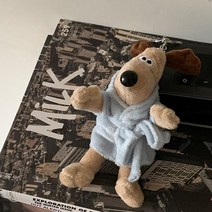 월레스와그로밋 인형 굿즈 애착 봉제 캐릭터 소품 요리사 제빵사 장식용, B 키링
