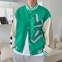 LV 로이 스타디움 자켓 야구 점퍼_(2color)
