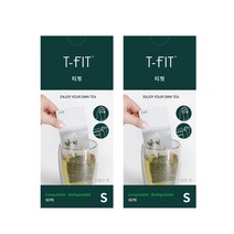 메세지 티필터 소형 80매입 II 1인용 티백 찻잎거름망 티망 인퓨저 캠핑러잇템, 80매X2팩