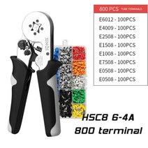 터미널 전동 유압 클라우케 유리 SR 슬리브 압착기 8 6 4 6 4 0 25 10, hsc8 6-4a 800tube
