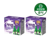 유한양행 [본사직영] 해피홈 리퀴드 리필 2입(총 90일분), 2개