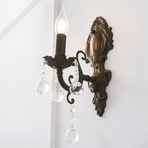 캔들 1등 클래식 벽등 (램프 포함), 화이트(플레임 하얀)