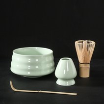티컵 티웨어 커피세트 티세트 찻주전자 고급 수제 홈이지 클린 말차 세트 도구 스탠드 키트 4-7 개/세트 거품기 특종 선물 행사 전통 일본 액세서리, [04] 4pcs C-04