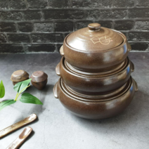 여주 도자기 옹기 뚝배기 계란찜 가정용 업소용 내열 냄비 된장뚝배기 추천, 1호, 1개