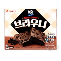 칙촉 브라우니, 160g, 3개