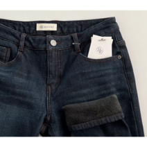 ROUET_MADE 윈터 융 기모 스키니 진청 데님_RUHPTAA0038