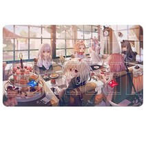 Sabermaster Card Rubber yugioh Mat Duel Gaming Competition Pad Binder Deck 23.6x13.7in (Sky Striker, sister pad