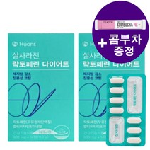 (사은품 티젠 콤부차 증정) 휴온스 살사라진 락토페린 다이어트 체지방감소 장용성 4주분 2박스 28정, 4주분 2박스 ( 증정 티젠콘부차 1포 ), 2개