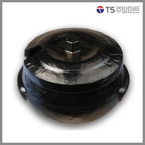 [돌산멜라민] 퓨전토기 돌무늬방구리 (DS-6958 DS-6957 DS-6959 - 방구리 양념단지 항아리 김치 양념 (업소용그릇 멜라민그릇 예쁜그릇 식당접시 멜라민볼 멜라민찬기), 중 - 단지(커버X)