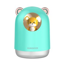 무중력 가습기 미니 샤오미 무필터 완전세척 편백나무 청소안해도되는 분무량많은 기화식 밥솥 청소편한 타워형 필터없는 따뜻한 안방 아기 홈쇼핑 통세척 복합식 세척편한, 타이거 - 그린