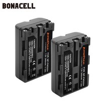 카메라 호환 충전 보조 배터리 bonacell 2400mah np fm500h np fm500h npfm500h 소니 a57 a58 a65 a77 a99 a550 a560, 1팩 배터리