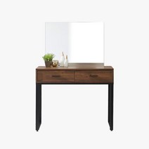 [엠하우스(가구)] 디자인3006 기본형 화장대 1000 (4 color) (착불), 색상:화이트