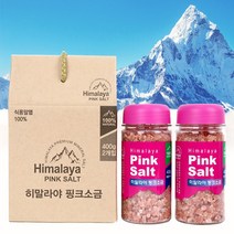 별도표기 히말라야 핑크소금 선물세트 400g x 2개입 (사업자용), 단품