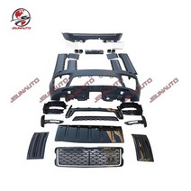 2013-17 LR 레인지 로버 보그 업데이트 SVO 스타일 바디 키트 도색되지 않은 앞 범퍼, 01 a set