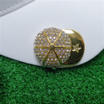 골프볼마커 골드캡 / 럭셔리 황금모자 볼마크 골프선물