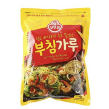 B/오뚜기 바삭하고고소한 부침가루 1kg -10개/식자재, 1