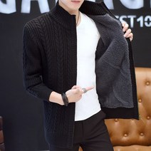 이승창 가을 겨울 니트 카디건 남자 박시핏 코트 남자 영 캐주얼 니트