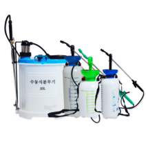 청아 압축분무기 농약통 원예 방역 소독 자동 농사, 5L