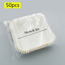 업소용 전기 튀김기 영업용 자동 50 에어 프라이어 일회용 종이 라이너 비 스틱 에어 프라이어 양피지 라이너 에어 프라이어 마이크로 웨이브 용 종이 필터 베이킹, 50pcs 16cm 화이트 f