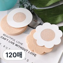 꼭지킴이 초슬림 일회용 니플 패치 커버 밴드, 라운드, 120Ea