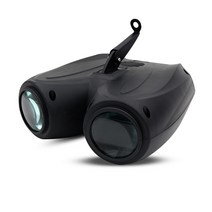 loftysol 다채로운 20W RGBW 패턴 Led 무대 조명 128/64LED 더블 헤드 비행선 프로젝터 램프 DJ 디스코 파티 효과 웨딩, [01] 64 LEDs light, [01] EU 플매트 카펫 러그