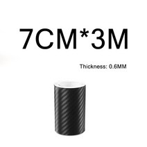 자전거 프레임 보호 테이프 표면 5D 탄소 섬유 안티 스크래치 필름 도구 사이클링 스티커, 08 TZ 7CM-3M