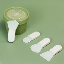 페이스브러쉬 얼굴팩 미용브러쉬 팩붓 마사지팩도구 마스크팩브러쉬 실리콘브러쉬 브러쉬 마스크팩 팩실, 3.부채형