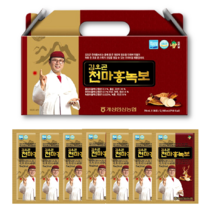 베스트바이서울 국내산 홍삼 녹용 천마 김오곤 천마홍녹보 60포 120포 설선물세트, 120팩, 70ml