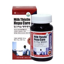 캐나다 Milk thistle hepa care 밀크시슬헤파케어 1통 간보호제 간수치 간기능 고용량 간영제 남녀 중년