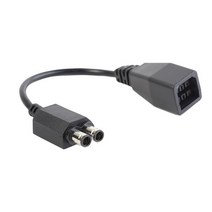 XBOX360 게임패드 아이폰게임패드마이크로 소프트 Xbox 360-Xbox 슬림/원/E AC 전원 어댑터 케이블 변환기, [02] For Xbox Slim