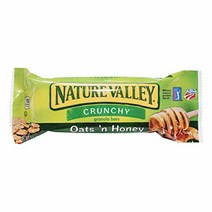 Nature Valley Sn3353 네이처 밸리 그래놀라 바 귀리 앤 허니 시리얼 42.5g(1.5온스) 바 18/박스